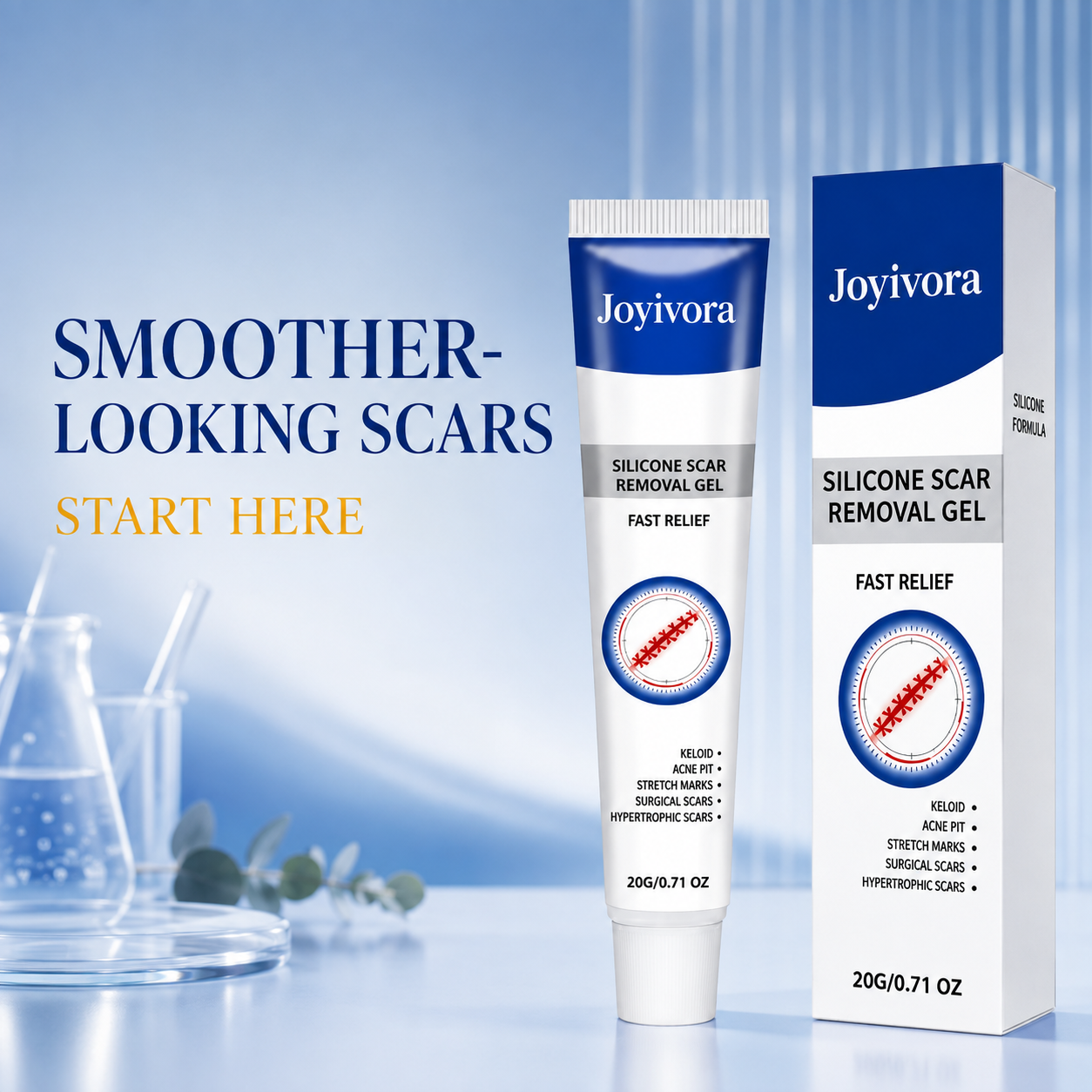 Joyivora Advanced Silicone Scar Smoothing Gel