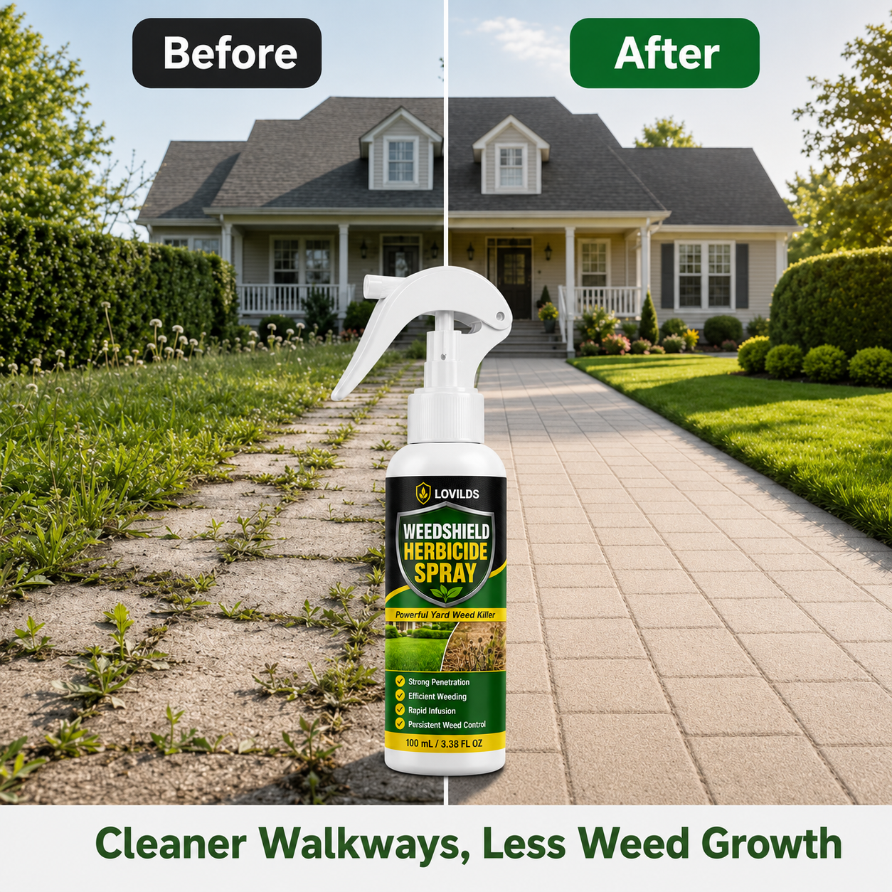 🌿🔥 LOVILDS Fast-Acting Weed Control Spray 💦⚡